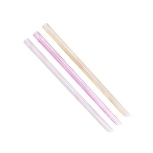 Smoothie Straw assorted 9″ Tall Dia cut 20 count