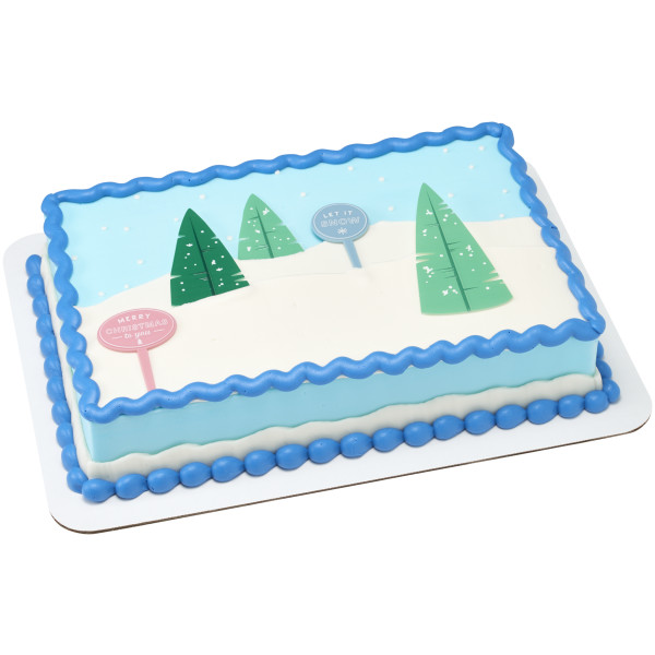 Winter Wonderland Trees Layon 3 Count - Image 3