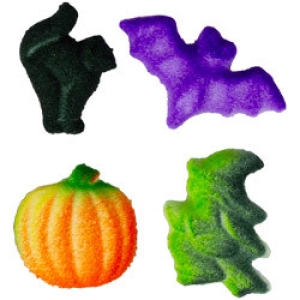 Halloween Assortment Sugar Decor 12 count
