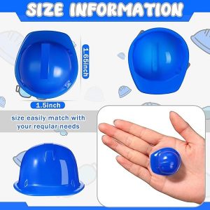 Blue Construction Hat 6 count