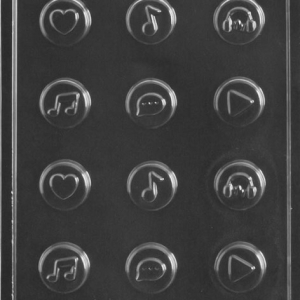 Internet Music Topper 12 cavity Each