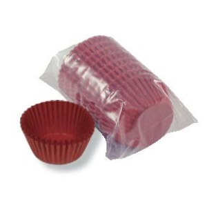 #6 Red Candy Cups approx 100 Count