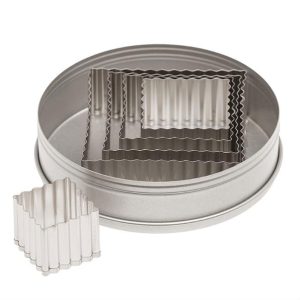 Fluted Square Cutter 55 piece Set