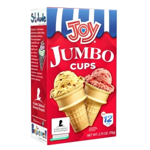 Jumbo Cake Cone 12 Count