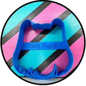 Girly Pop 2 Cookie Cutter