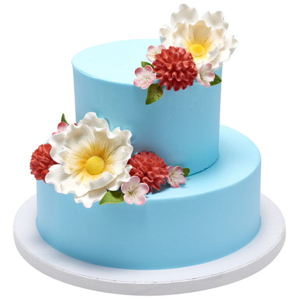 Poppy Assorted White Gum Paste 3 Count Each - Image 2