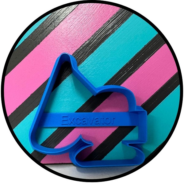 Excavator Cookie Cutter