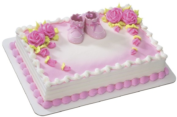 Pink Booties Claymation 3" pair DecoSet Each