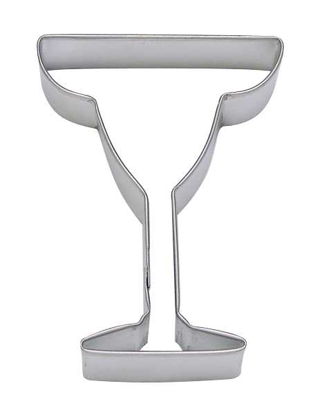 Margarita Glass Cookie Cutter 4" Each