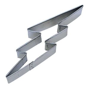 Lightning Bolt Cookie Cutter 5″ Each