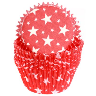 Red Star Cups 2" Base x 1 1/4" Wall approx 100
