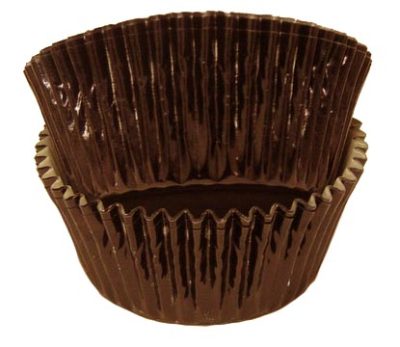Brown Foil Cups 2" Base approx 500