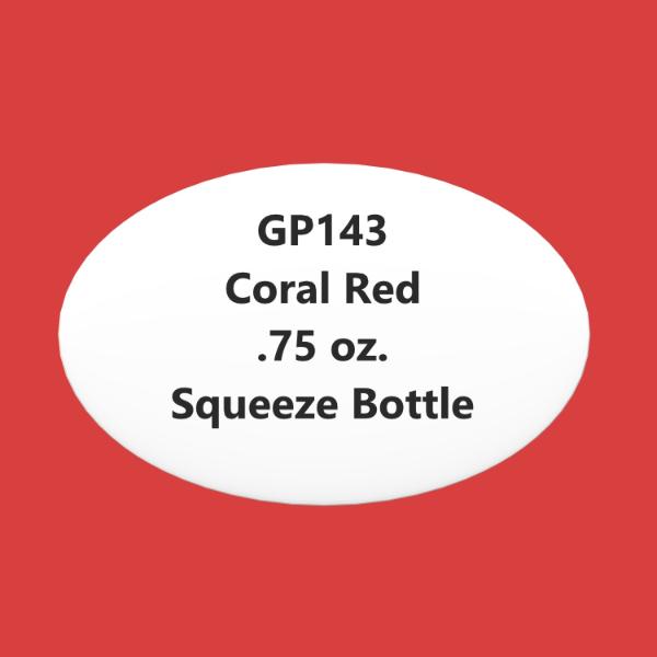 Coral Red .75 oz (21g) Soft Gel Paste