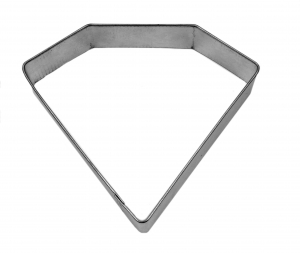 Diamond Cookie Cutter 4" Each