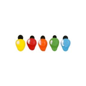 Christmas Lights Mini Royal Icing 10 count