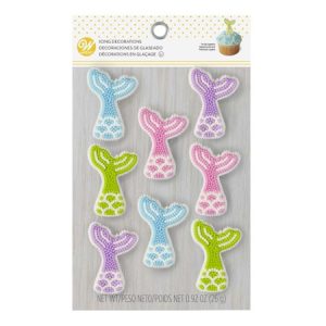 Mermaid Tails Dot Matrix 8 count