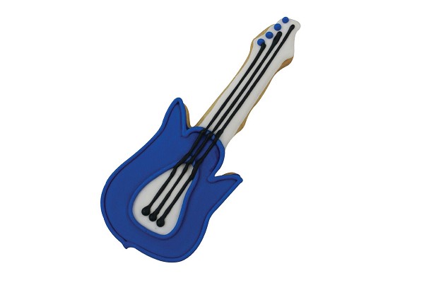 Electric Guitar Cookie Cutter 5" Each - Image 2