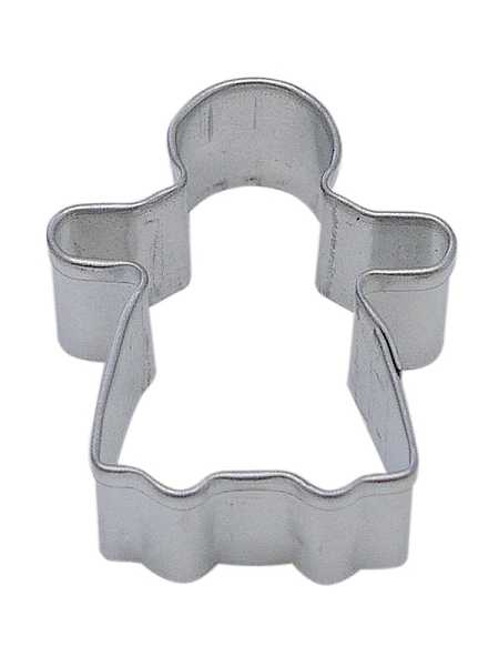 Gingerbread Girl Mini Cookie Cutter 1.5" Each