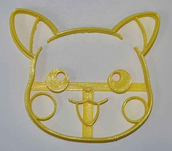 Pikachu Face Pokemon Go Cookie Cutter Each