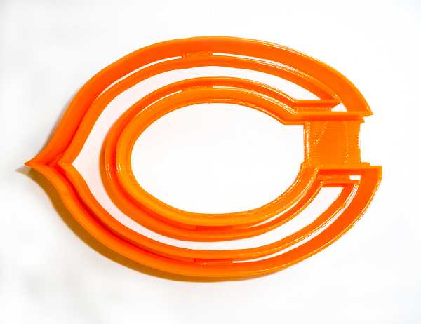Chicago Bears Cookie Cutter Each