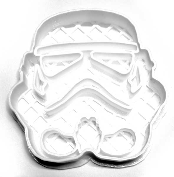 Star Wars Storm Trooper Helmet Cookie Cutter Each