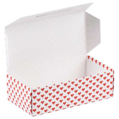 Valentine Candy Box 5 1/2" X 3 3/4" x 1 3/4" Each