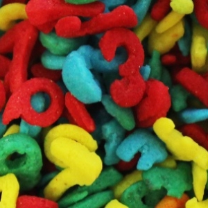 Number Shape Quins 4 oz