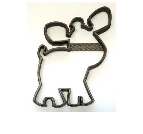 Baby Moose Cookie Cutter Each