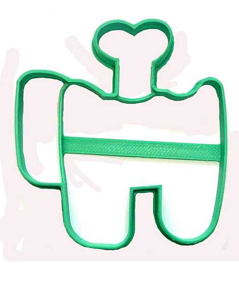 Among Us Dead Body Cookie Cutter Each
