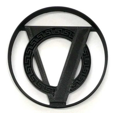 Versace Logo Cookie Cutter