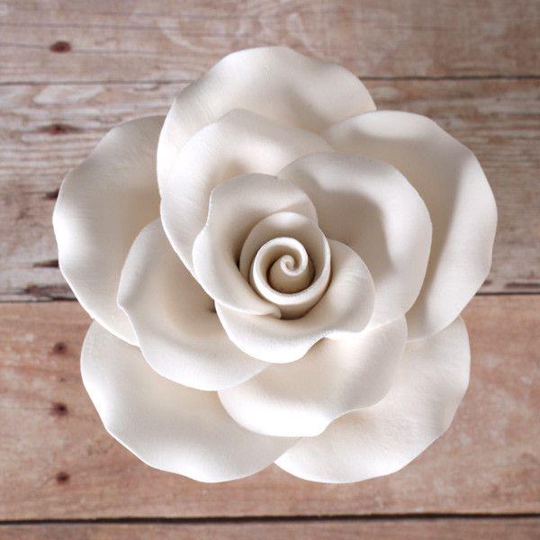 Old Fashioned Roses White 2 1/2" Each