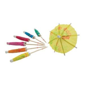 Parasols Paper 3 3/4″ 12 count