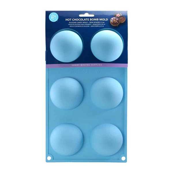 Cocoa Bomb Silicone Mold 6 Cavity Each