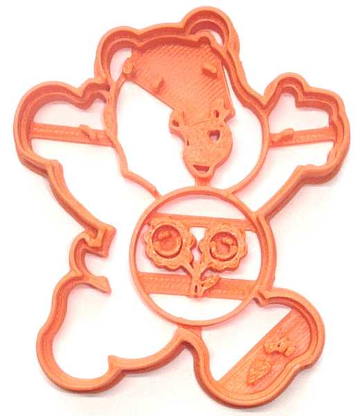 Friend Orange Care Bear Cookie Cutter each