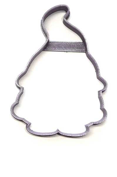 Gnome Outline Wavy Hat Cookie Cutter Each