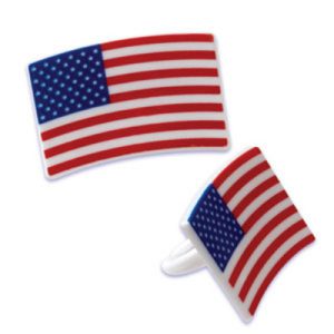 American Flag Ring 12 count