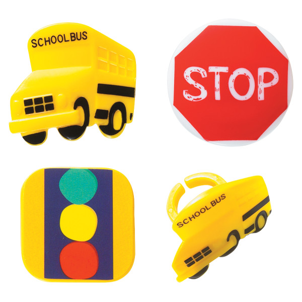 Stop, Look & Listen Rings 12 count - Image 2