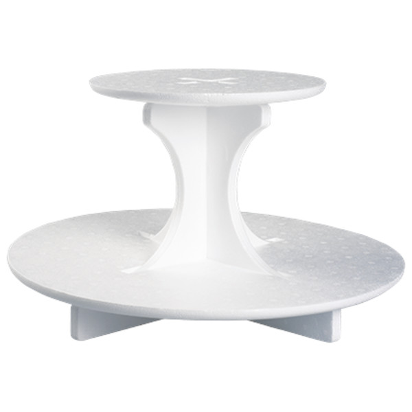 2-Tier Round Treat Tree Cake Stand - Image 2