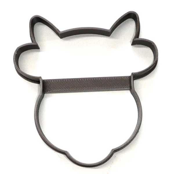 Cute Cow Head Cookie Cutter each