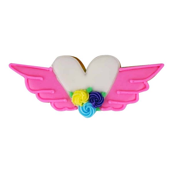 Heart With Wings Cookie Cutter 4.75 inch each - Image 3