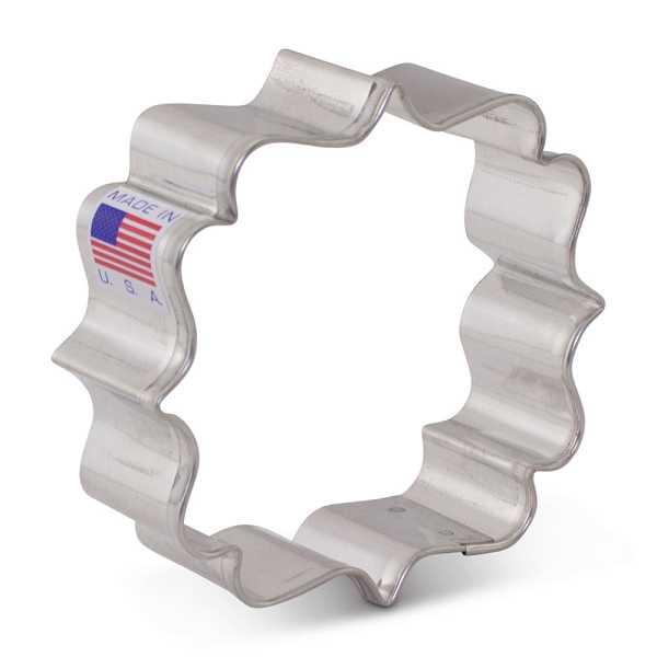 Sweet Ambs' Small Ornate Square Plaque Cookie Cutter each