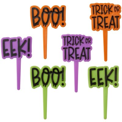Halloween Greeting DecoPics 12 count