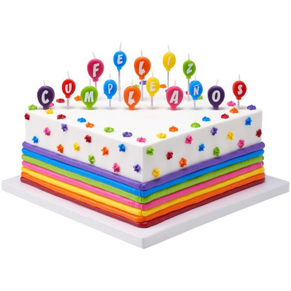 Feliz Cumpleanos Balloons Set - Image 3