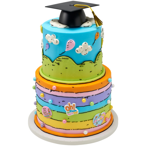 Oh, The Places You'll Go; Onward We Go Cupcake Rings 12 count - Image 2