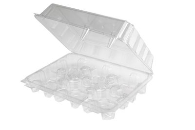 Cupcake Container Jumbo Holds 6 Each