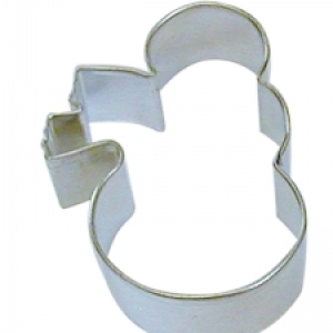 Snowman (girl with scarf) Cookie Cutter 3″ Each