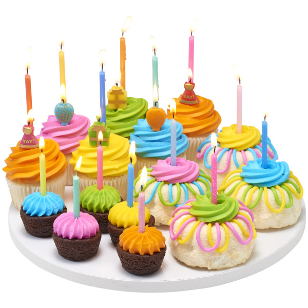 Tall Bright Smooth Candle 12 count - Image 2