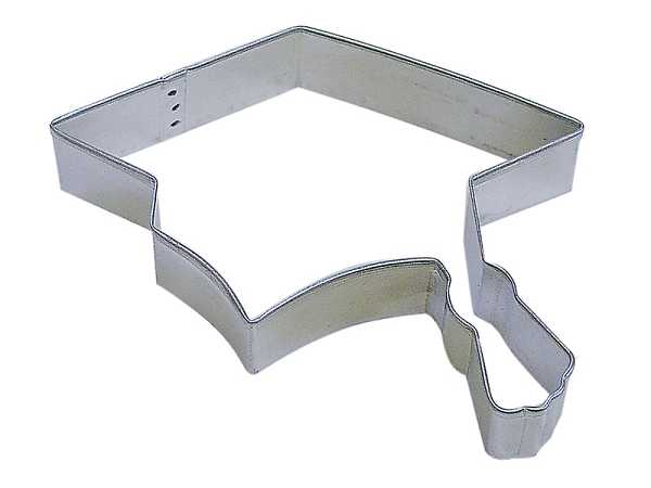 Graduation Hat Cookie Cutter 4 1/2" Each