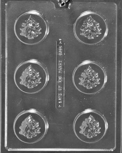Tree Cookie Mold 6 cavity Each