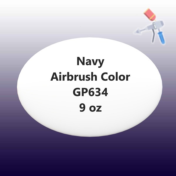 Navy Blue 9 oz (255g) Amerimist Airbrush Color Each